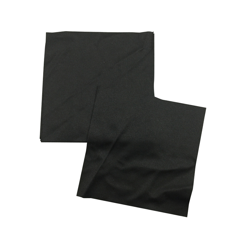 Black Polyester Cleanroom Wiper